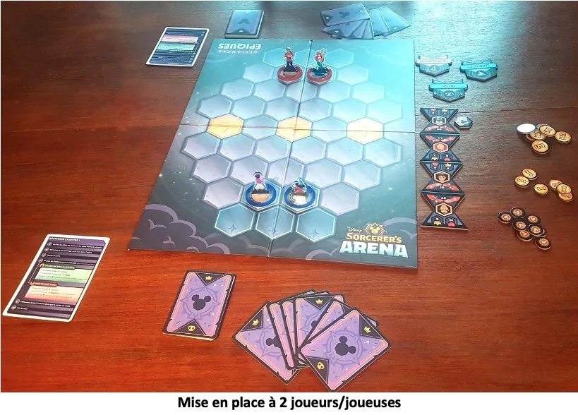 Test et avis de Disney Sorcerer’s Arena Alliances Épiques (boîte de base)