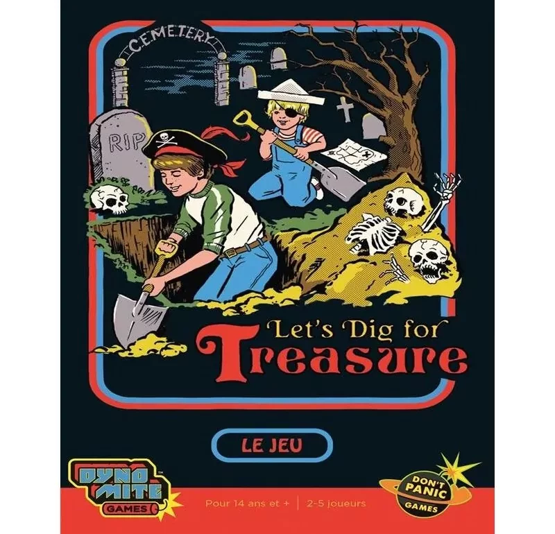 Test et avis de Let's dig for treasure chez Don't Panic Games