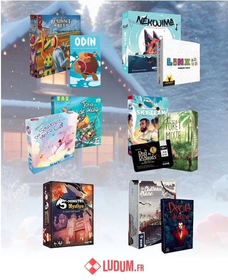 Box d’hiver 2024 chez Ludum