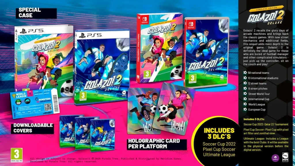 Golazo! 2 Deluxe - Complete Edition pour Switch et PS5