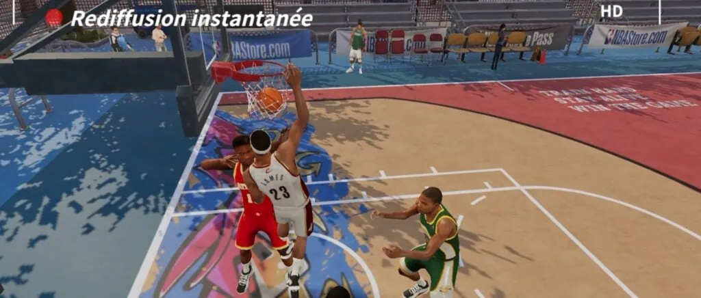 Test NBA Infinite sur IOS