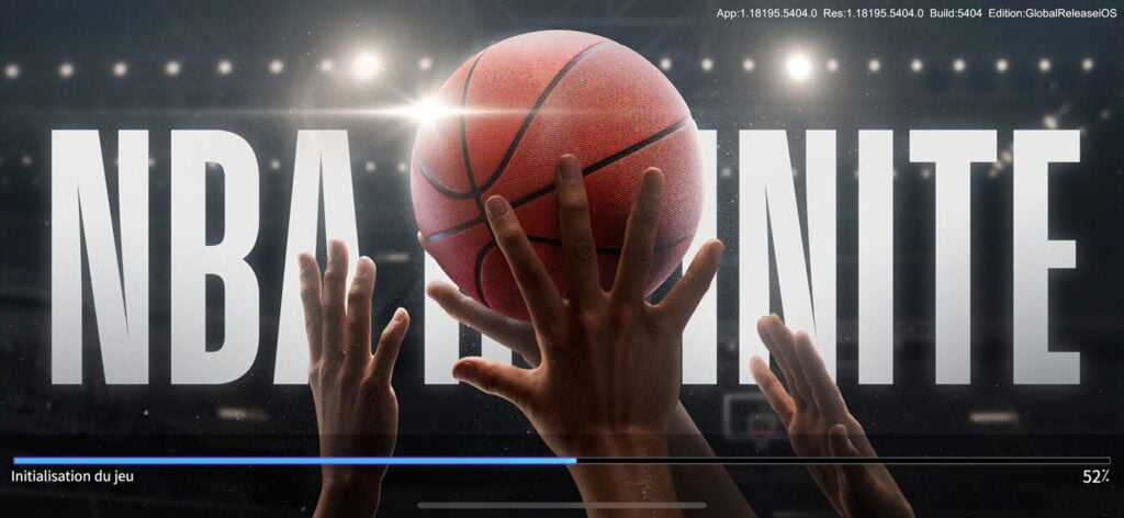 Nba Infinite Uid Test NBA Infinite sur IOS