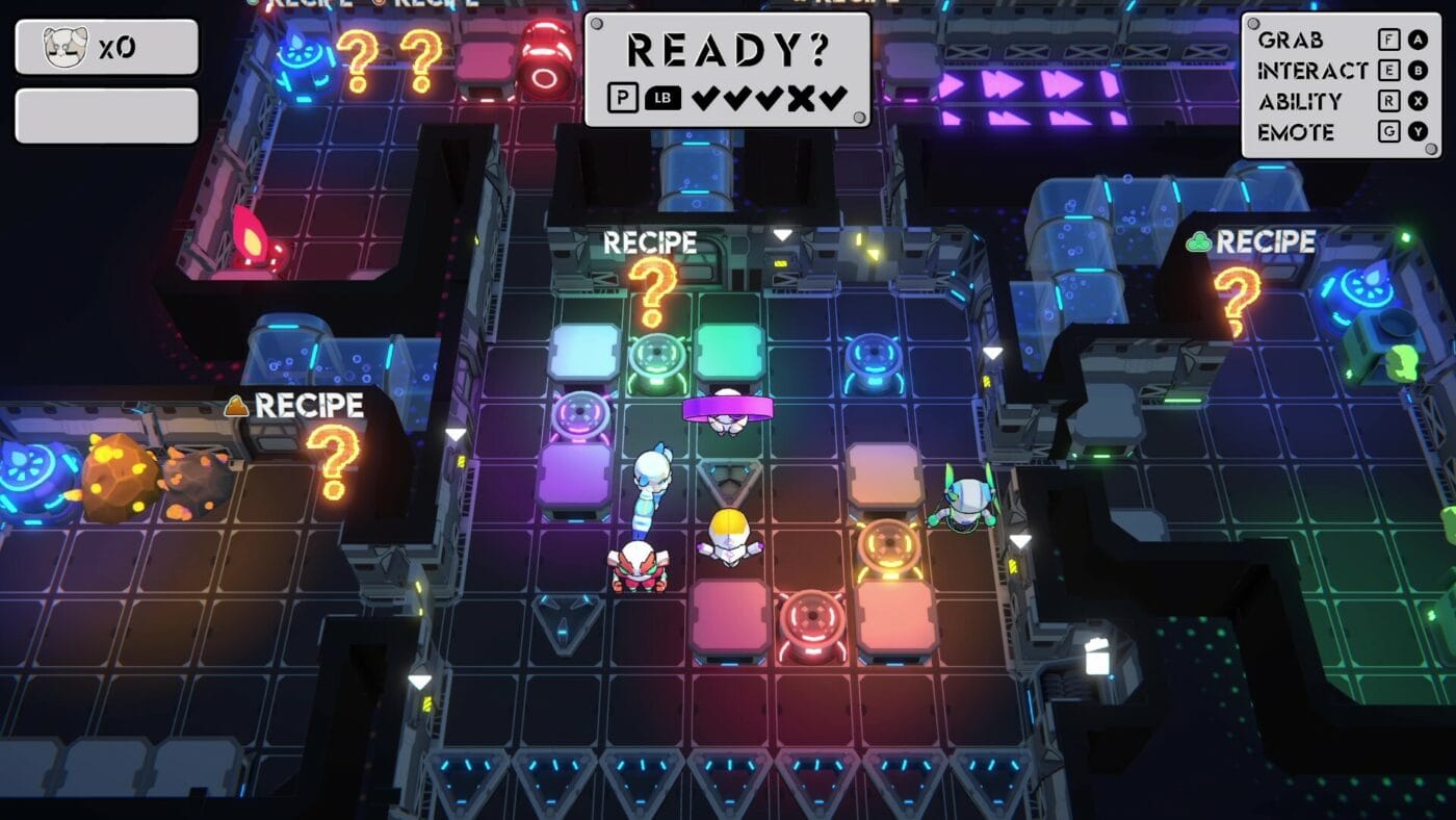 Nova core chaos entre Bomberman et Overcooked