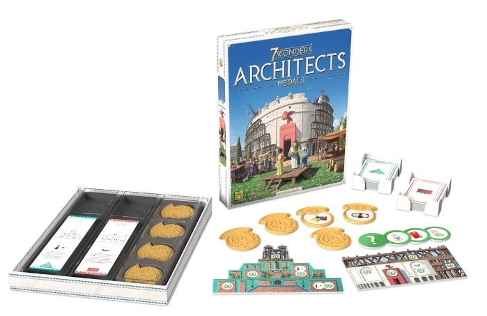 Test et avis de 7 Wonders Architects Medals