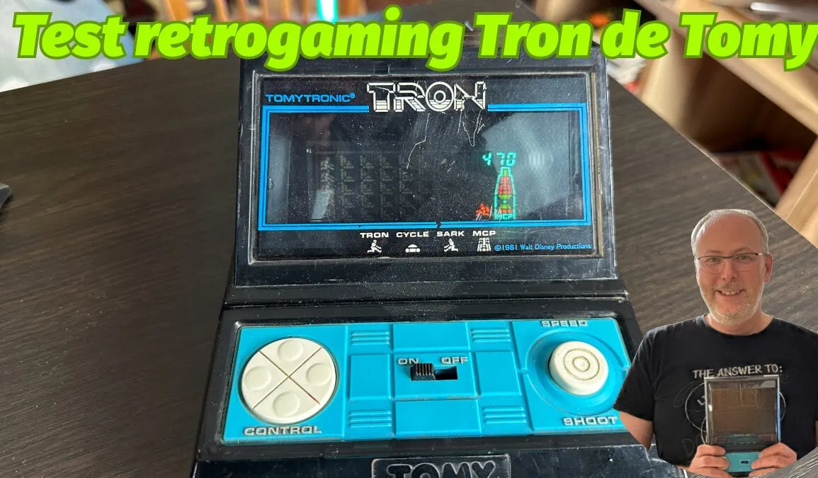 Test et avis de Tron de Tomy rétrogaming