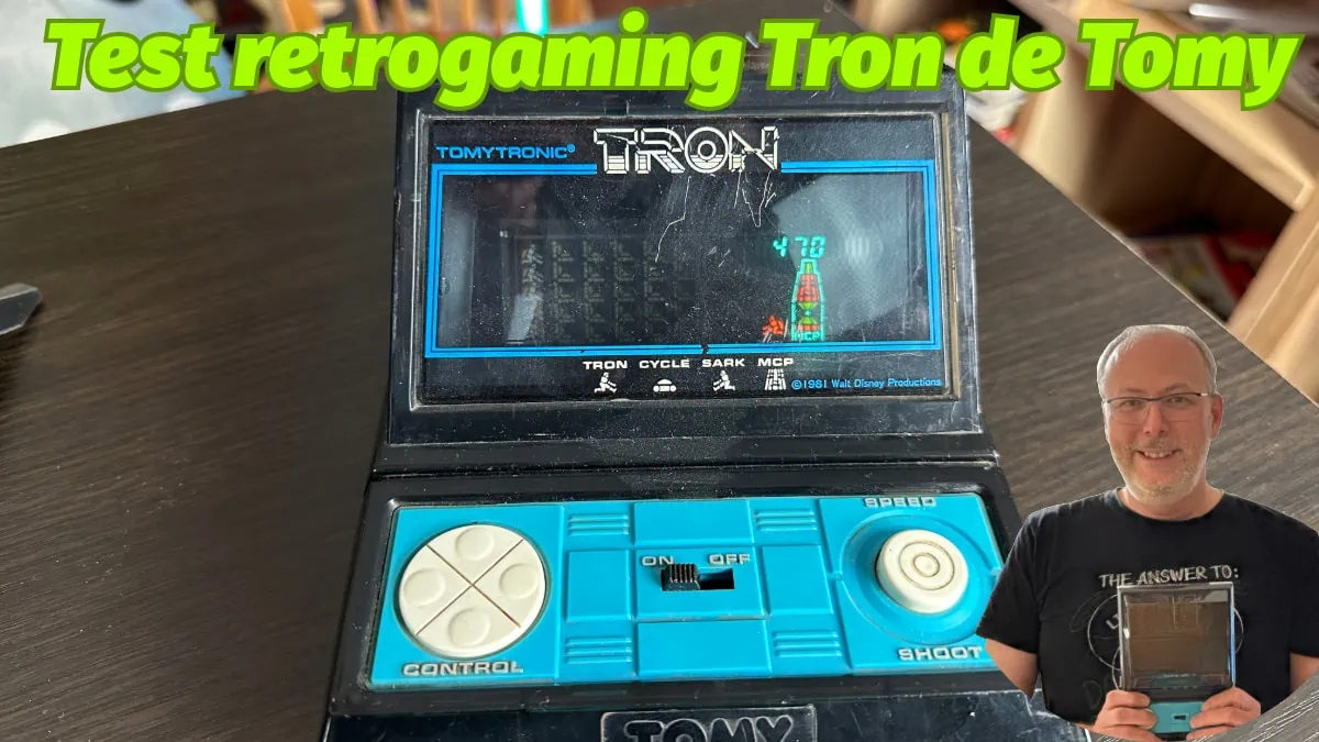 Test et avis de Tron de Tomy rétrogaming