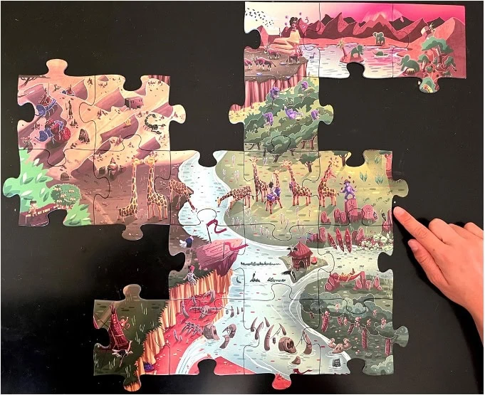 Test et avis de Mon Puzzle Aventure - Terre Ocre