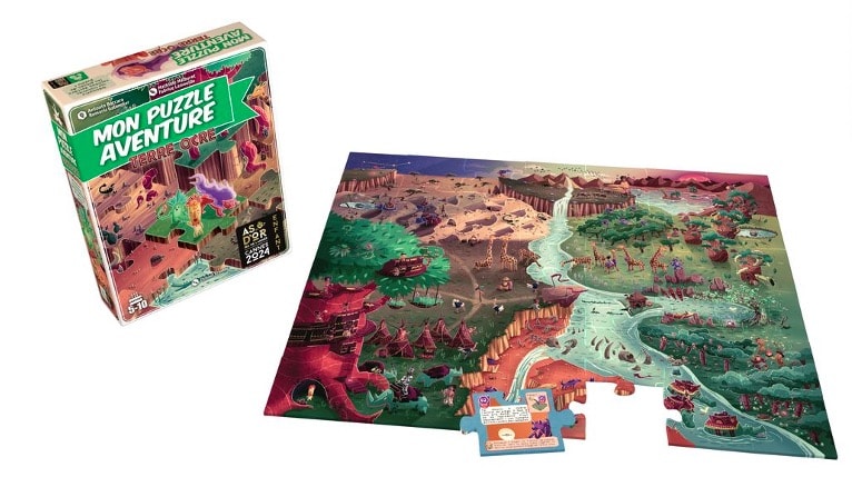 Test et avis de Mon Puzzle Aventure - Terre Ocre