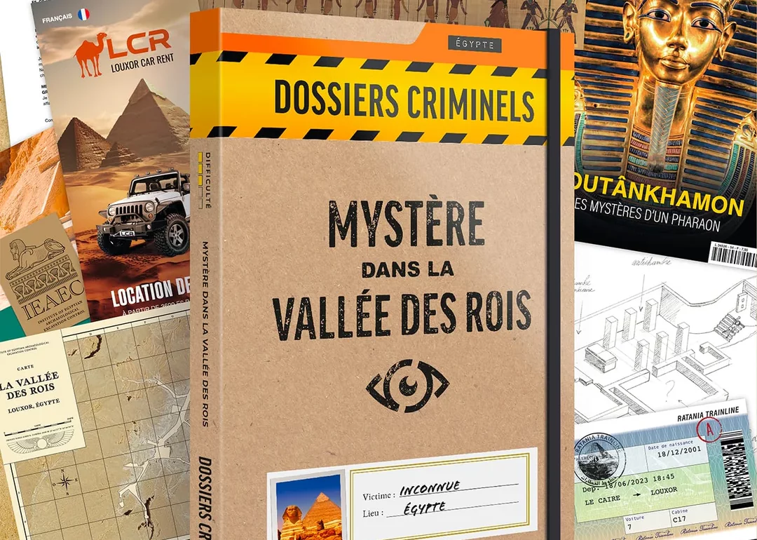 Test et avis de Mystère dans la vallée des rois chez Dossiers Criminels