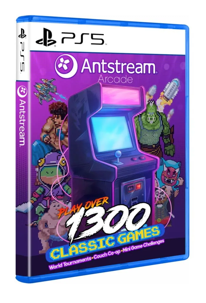 jaquette PS5 antstream arcade