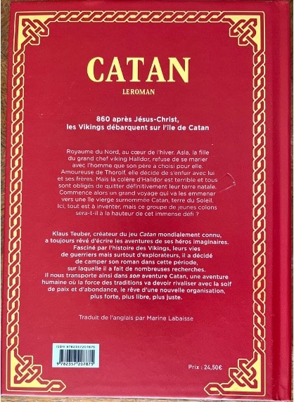 Catan le roman de Klaus Teuber