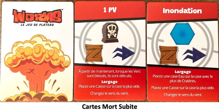 Test et avis de Worms le jeu de plateau