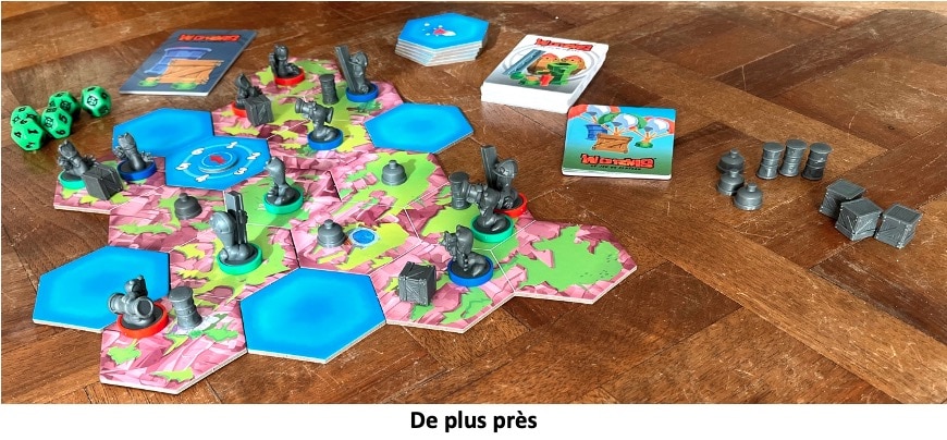 Test et avis de Worms le jeu de plateau