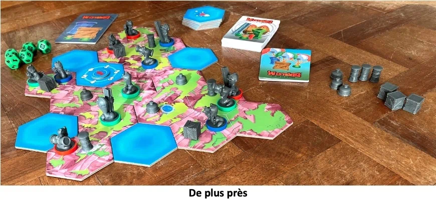 Test et avis de Worms le jeu de plateau