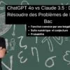 ChatGPT 4o vs Claude 3.5 : Qui résout le mieux les problèmes de maths du bac ?