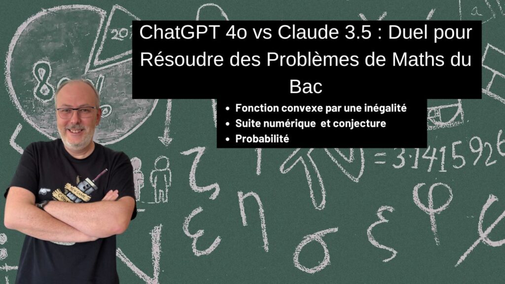 ChatGPT 4o vs Claude 3.5 : Qui résout le mieux les problèmes de maths du bac ?