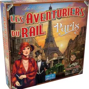 Les Aventuriers du Rail Paris jeu