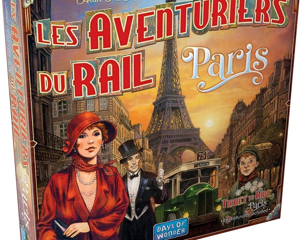 Les Aventuriers du Rail Paris jeu