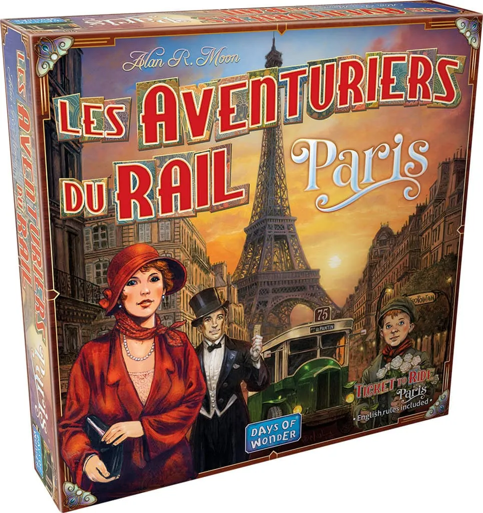 Les Aventuriers du Rail Paris jeu