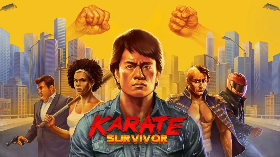 Karate Survivor : Un roguelite de combat dans les années 80