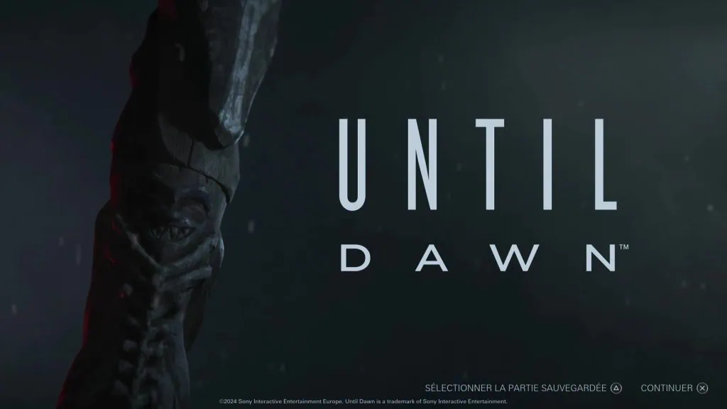 Test et avis Until Dawn sur PS5