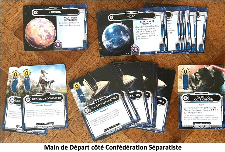 Test et avis de Star Wars the Deckbuilding Game – Clone Wars