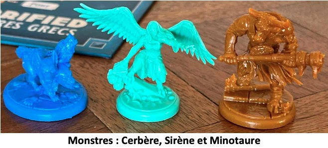 Test et avis Horrified Monstres Grecs