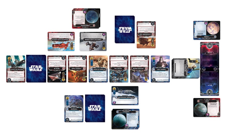 Test et avis de Star Wars the Deckbuilding Game – Clone Wars