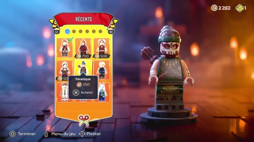 customisation personnage LEGO Horizon Adventures PS5