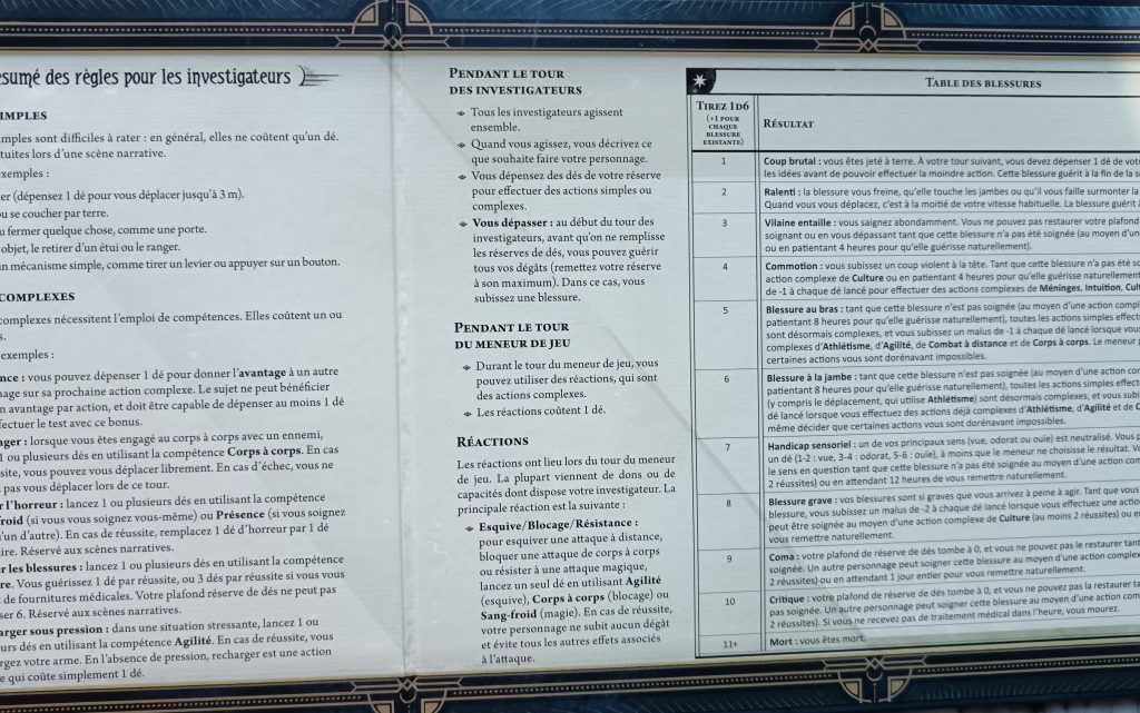 Test avis Horreur Arkham chez Edge Studio