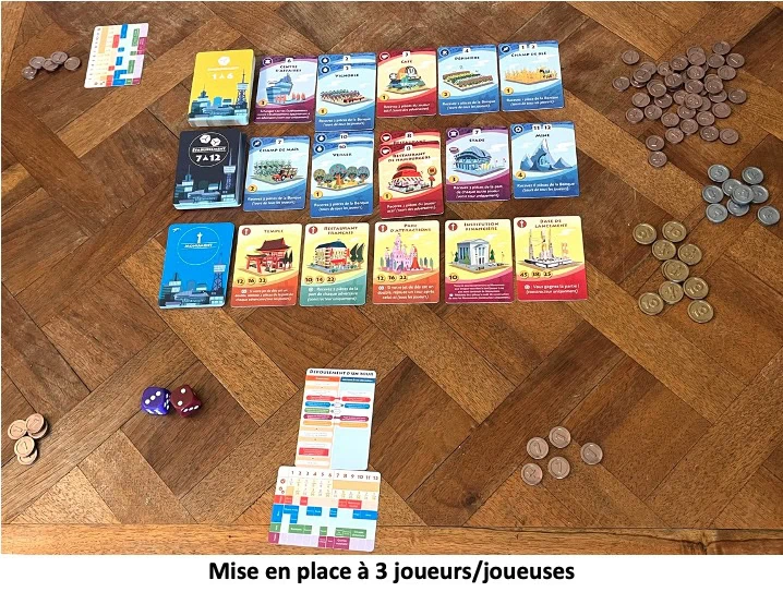 Test et avis de Machi Koro 2