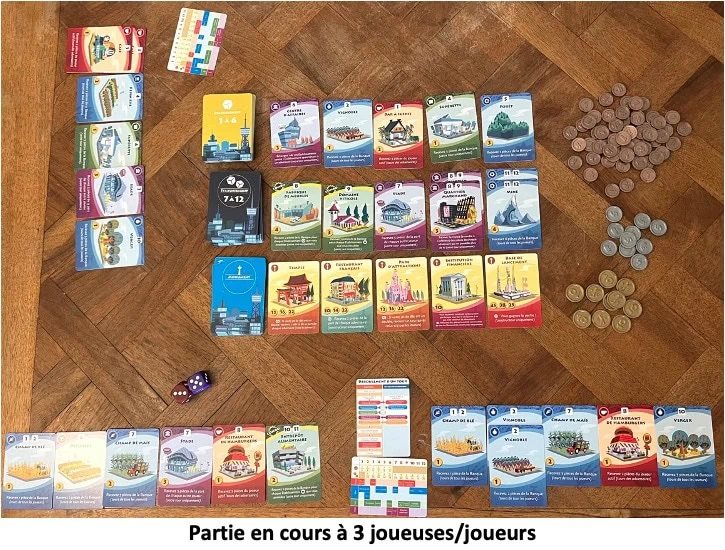 Test et avis de Machi Koro 2