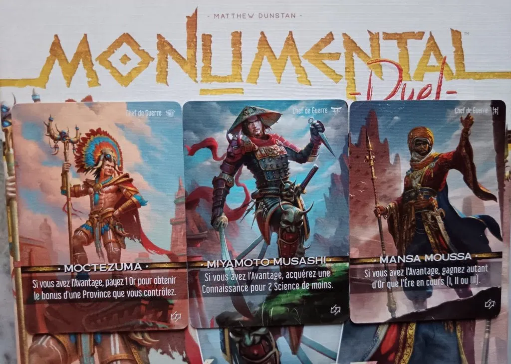 Test et avis de Monumental Duel chez Funforge