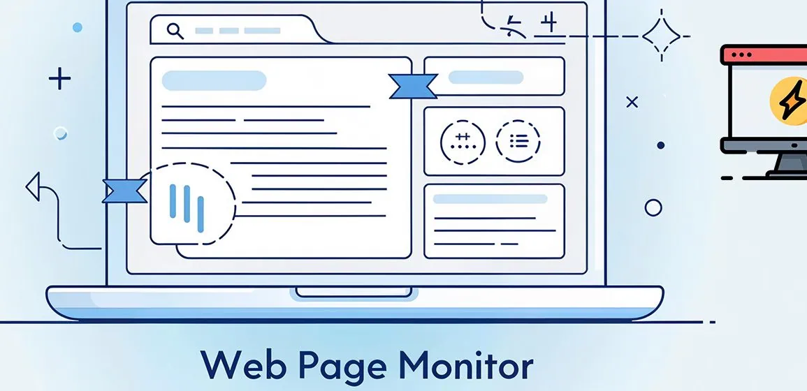 Web page monitor