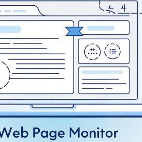 Web page monitor