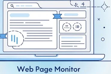 Web page monitor