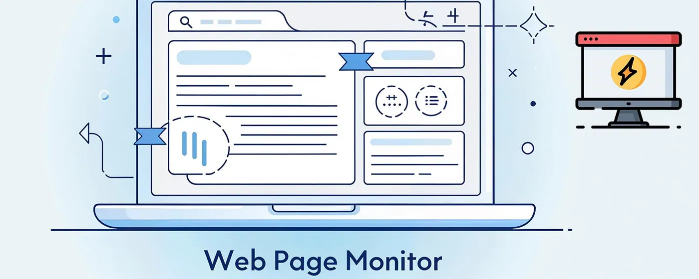 Web page monitor