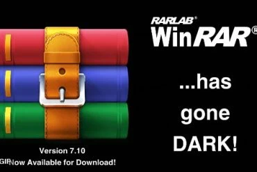 WinRAR 7.10 enfin un mode dark