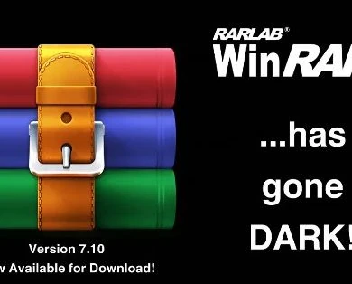 WinRAR 7.10 enfin un mode dark