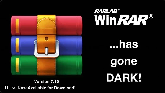 WinRAR 7.10 enfin un mode dark