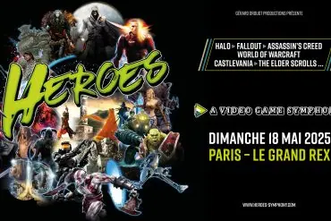 affiche Heroes : A Video Game Symphony france