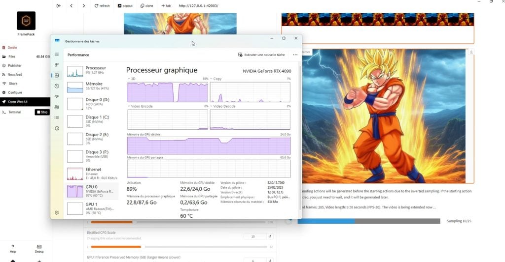 Comment transformer une image en vidéo avec FramePack et Pinokio