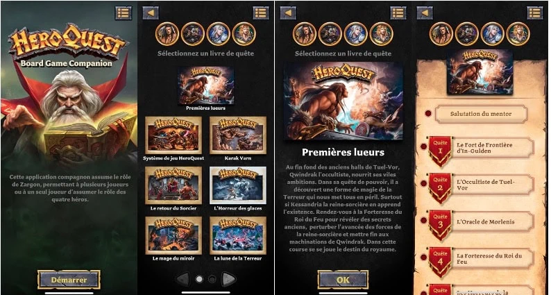 Test et avis d'HeroQuest Premières Lueurs