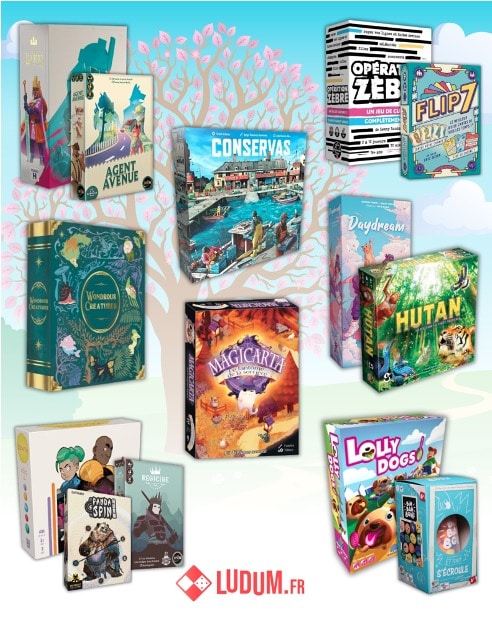 Ludum Box de printemps est arrivée !!!