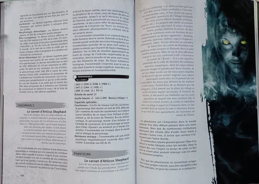 Test et avis de Cthulhu Origines chez Black Book