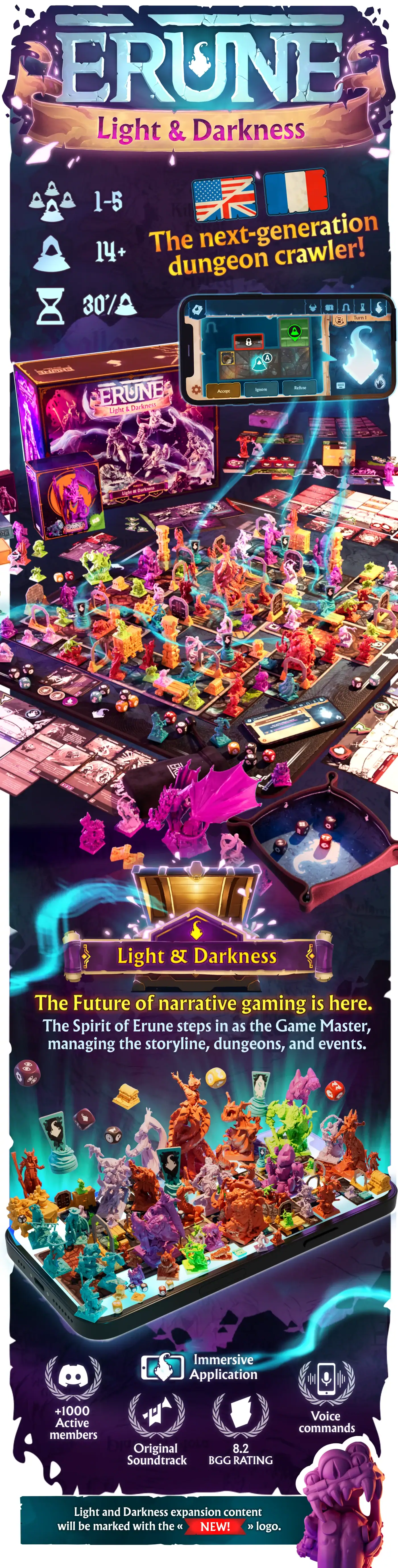 Late Pledge d'Erune Light & Darkness ouvert