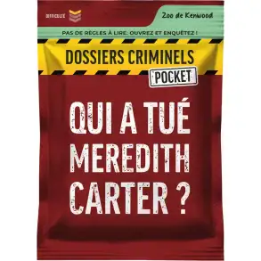 Test et avis de Qui a tué Meredith Carter ? chez Dossiers Criminels
