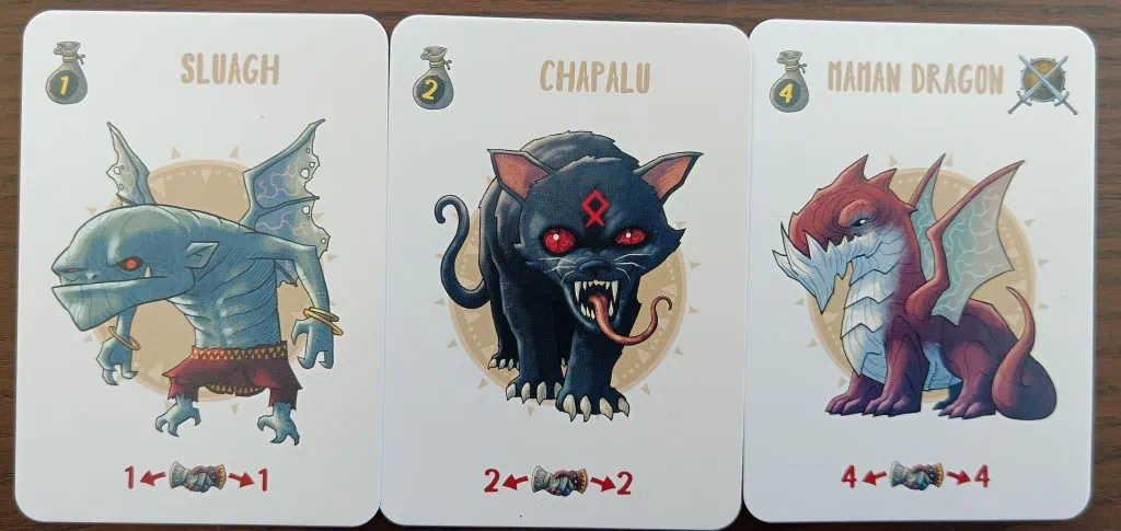 Test et avis de Monstres à Camelot chez Celtic Tales