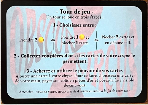 Test et avis d'Obscur Circus