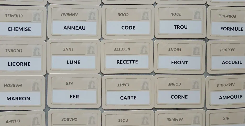 Test et avis de Codenames (édition 2025) chez Iello
